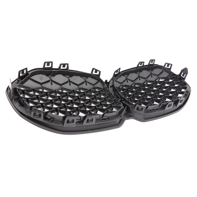 Nieren Grill Schwarz Chrom Mesh-Design passend für BMW 1er F40