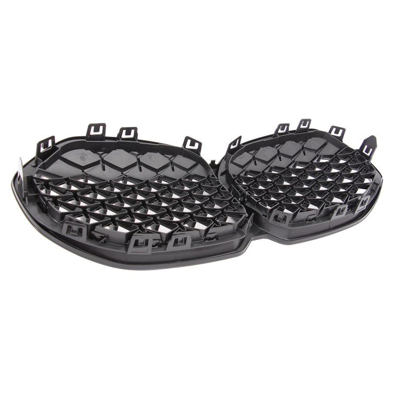 Nieren Grill Schwarz Chrom Mesh-Design passend für BMW 1er F40