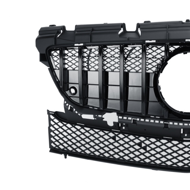Kühlergrill glanz Schwarz GT Panamericana passend für Mercedes SLK R172 Vorfacelift