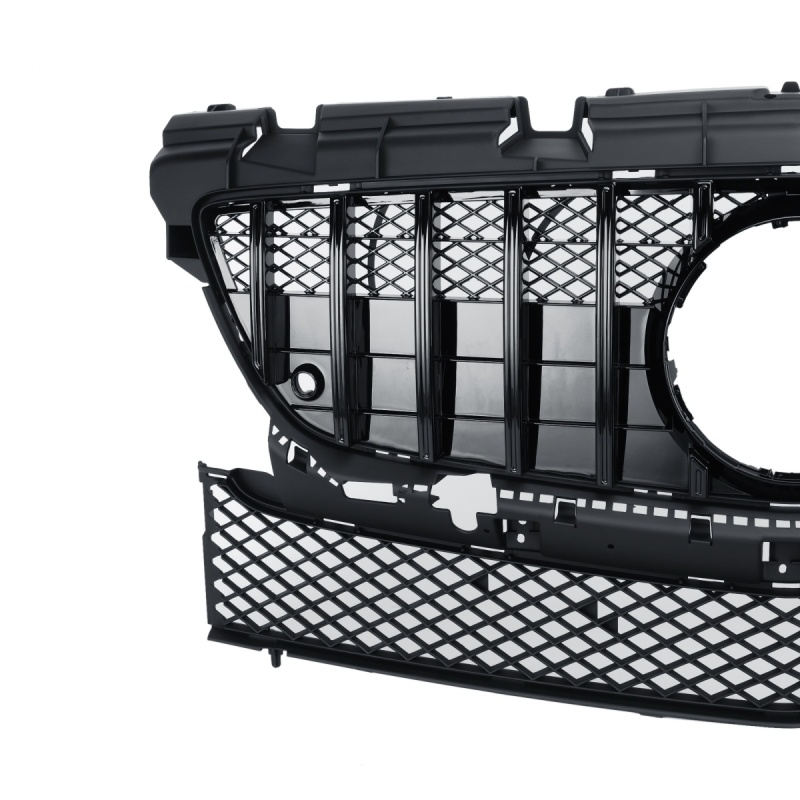 Kühlergrill glanz Schwarz GT Panamericana passend für Mercedes SLK R172 Vorfacelift