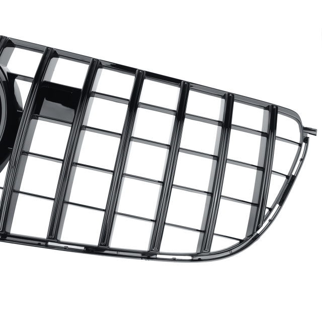 Kühlergrill glanz Schwarz GT Panamericana passend für Mercedes GLS X166