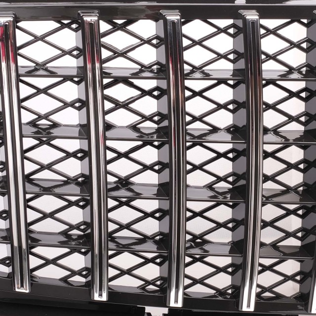 Kühlergrill Chrom GT Panamericana Grill Passend für Mercedes-Benz Sprinter W906 Facelift Bj. ab 08.2013 mit Netz