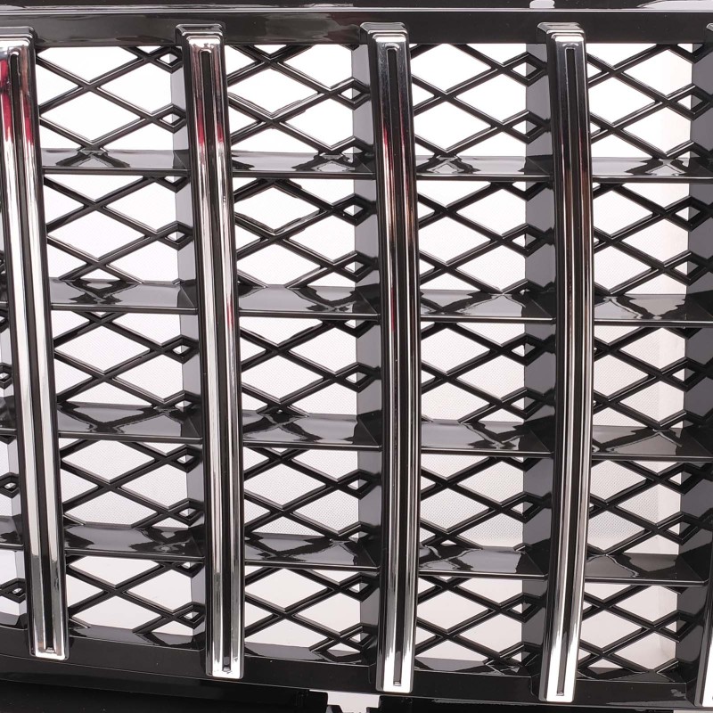 Kühlergrill Chrom GT Panamericana Grill Passend für Mercedes-Benz Sprinter W906 Facelift Bj. ab 08.2013 mit Netz