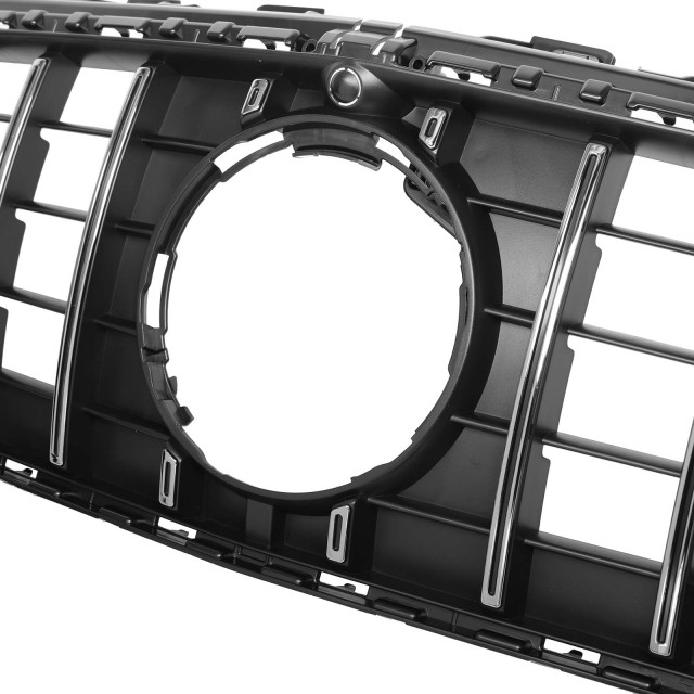 Kühlergrill Chrom mit Kamera GT Panamericana passend für Mercedes CLA C118 X118 Facelift