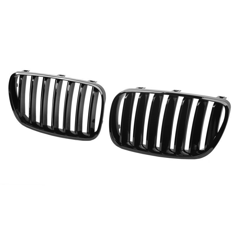 Nieren Grill glanz Schwarz Doppelsteg passend für BMW X3 E83 facelift