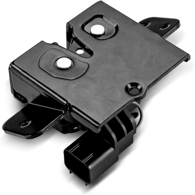 Rear Tailgate Trunk Latch Lock Actuator 4-Pin Compatible with Selected Chevy GMC Buick W/O Power Liftgate,Replace # 931-299,13584872,Yukon Tahoe Acadia Escalade