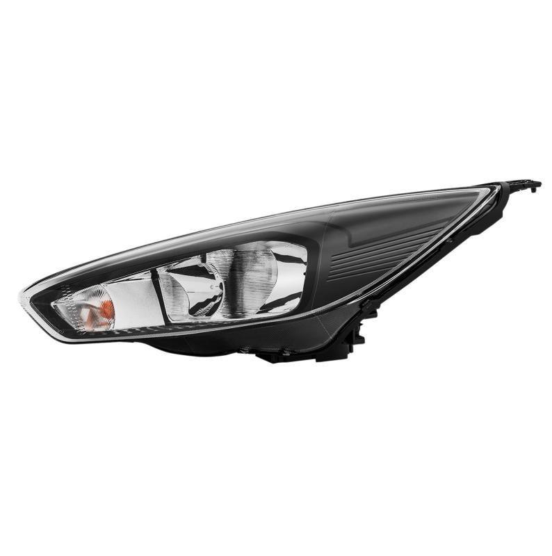 2x Front Scheinwerfer für Ford Focus III MK3 Facelift Schwarz Hauptscheinwerfer