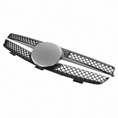 Kühlergrill glanz Schwarz Chrom AMG Look passend für Mercedes CLK C209 A209