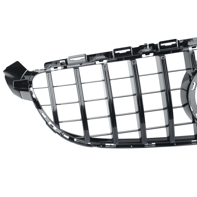 Kühlergrill glanz Schwarz GT Panamericana passend für Mercedes C-Klasse W205 C63 Facelift