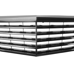 Kühlergrill glanz Schwarz Classic passend für Mercedes E-Klasse W211 S211 VF211 Facelift