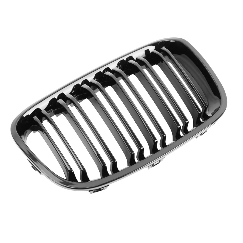 Nieren Grill glanz Schwarz Doppelsteg passend für BMW 1er F20 F21 Vorfacelift