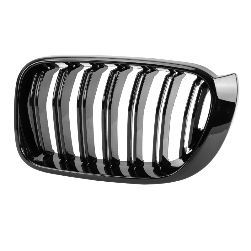 Nieren Grill glanz Schwarz Doppelsteg passend für BMW X3 F25 F26 Facelift