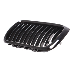 Nieren Grill glanz Schwarz Einzelsteg passend für BMW 3er E36 Facelift