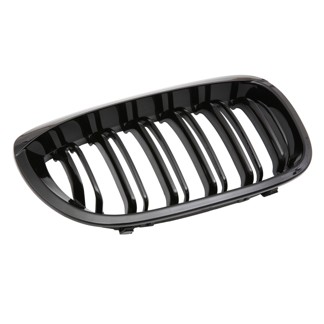 Nieren Grill glanz Schwarz Doppelsteg passend für BMW 3er Coupe E46 Facelift