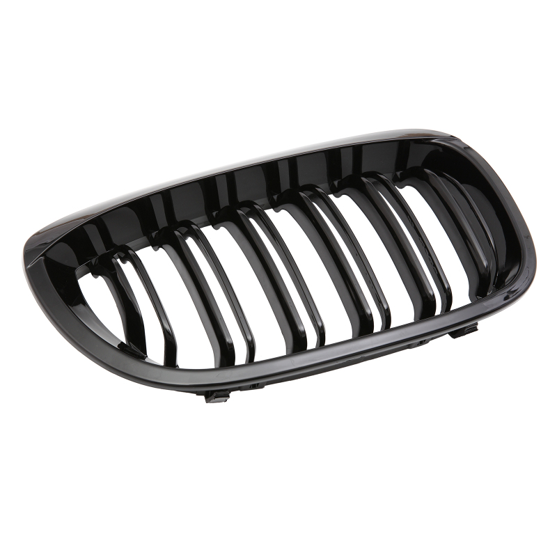 Nieren Grill glanz Schwarz Doppelsteg passend für BMW 3er Coupe E46 Facelift