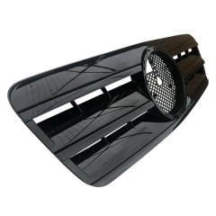 Kühlergrill glanz Schwarz AMG Look passend für Mercedes CLK C208 A208