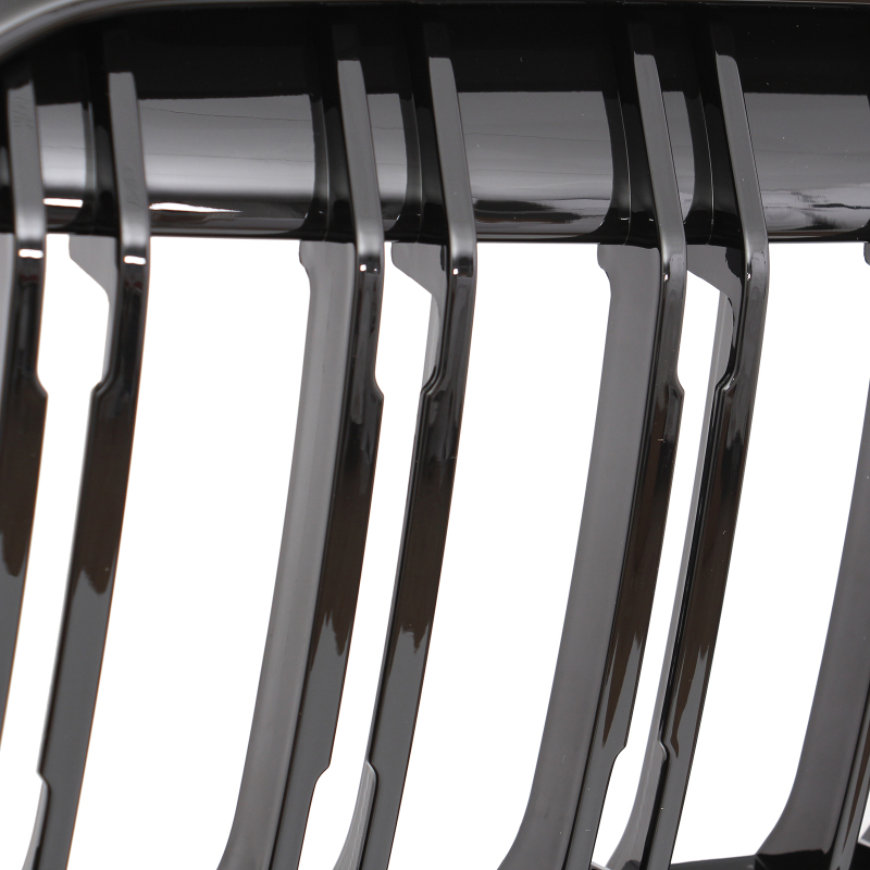 Nieren Grill glanz Schwarz Doppelsteg passend für BMW 2er Gran Coupe F44
