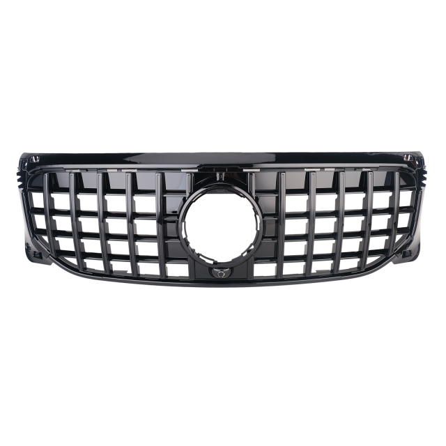 Kühlergrill glanz Schwarz GT Panamericana passend für Mercedes GLB X247