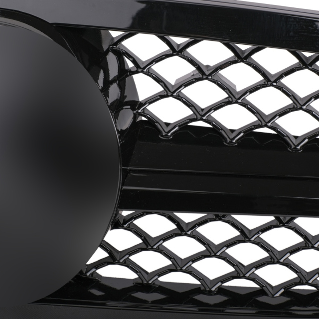 Kühlergrill glanz Schwarz AMG Look passend für Mercedes C-Klasse W203 S203