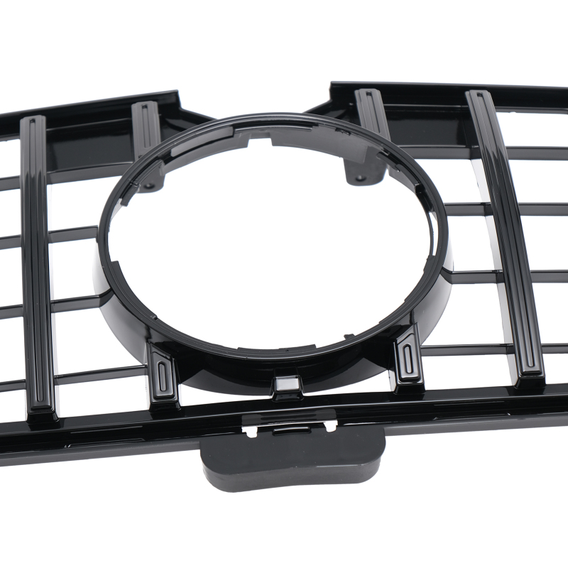 Kühlergrill glanz Schwarz GT Panamericana passend für Mercedes GL X164 Facelift
