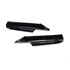 Spoilerlippe Frontlippe GLANZ SCHWARZ für BMW 3er E90 E91 2005-2008 MIT M PAKET