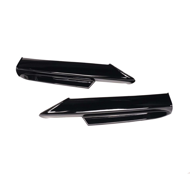 Spoilerlippe Frontlippe GLANZ SCHWARZ für BMW 3er E90 E91 2005-2008 MIT M PAKET