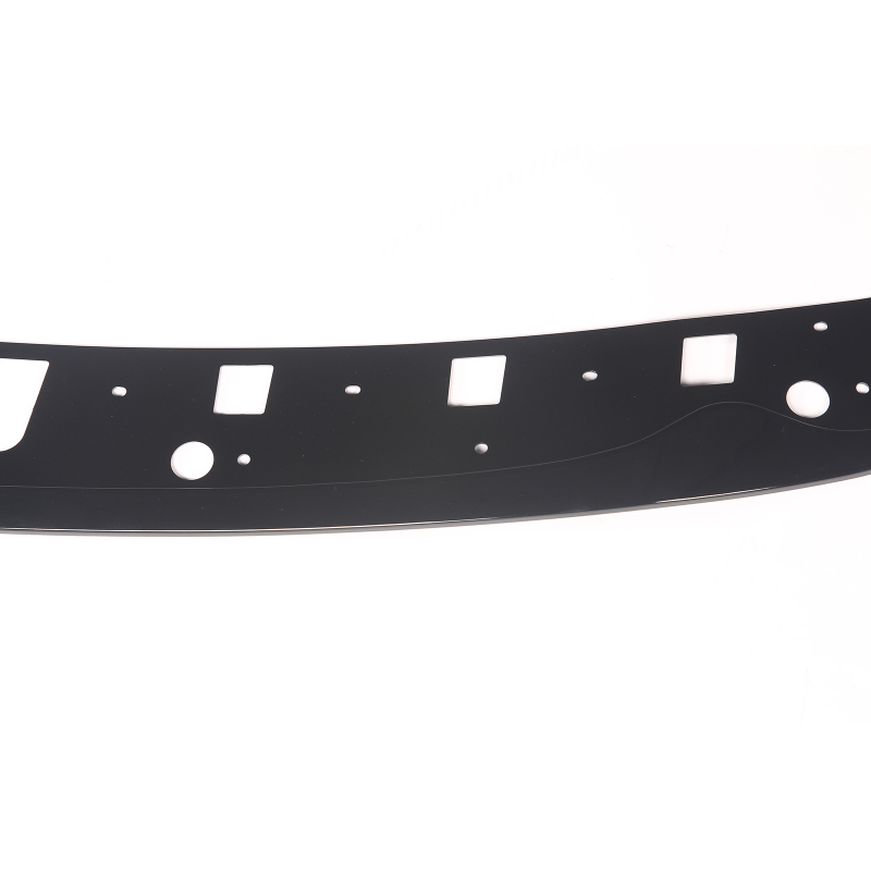 Spoilerlippe Frontlippe GLANZ SCHWARZ für BMW 1ER F40 M Paket