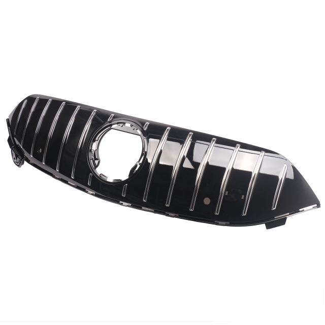 Kühlergrill Chrome Schwarz GT Panamericana passend für Mercedes EQS W297 V297