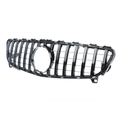 Kühlergrill glanz Schwarz GT Panamericana passend für Mercedes A-Klasse W176 Facelift