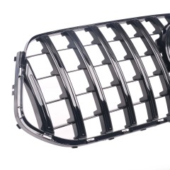Kühlergrill glanz Schwarz GT Panamericana passend für Mercedes GLE V167 C167 Facelift AMG-Paket