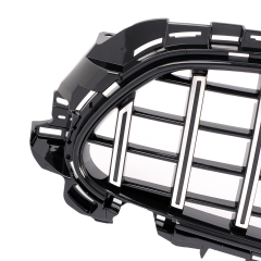 Kühlergrill Chrom GT Panamericana passend für Mercedes E-Klasse W213 S213 C238 A238 Facelift AMG-Paket