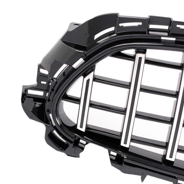 Kühlergrill Chrom GT Panamericana passend für Mercedes E-Klasse W213 S213 C238 A238 Facelift AMG-Paket