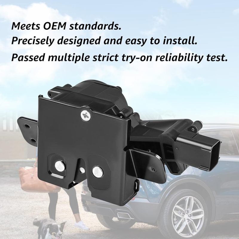 Rear Trunk Door Lock Actuator Trunk Latch for Selected Cadillac Chevy GMC Tahoe Acadia Escalade with Power Liftgate 6-Pin Replace OE# 931-107, 13581405, 13501872, 13503467