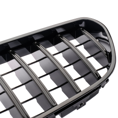 Kühlergrill glanz Schwarz GT Panamericana passend für Mercedes S Coupe C217 S63 Vorfacelift