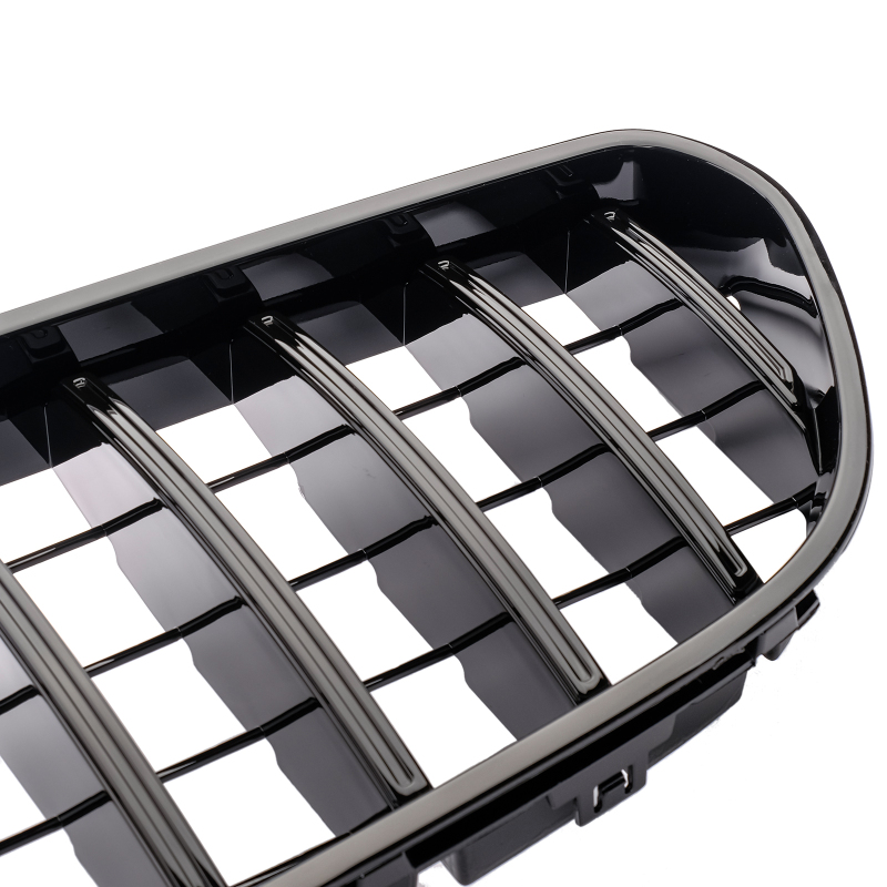 Kühlergrill glanz Schwarz GT Panamericana passend für Mercedes S Coupe C217 S63 Vorfacelift
