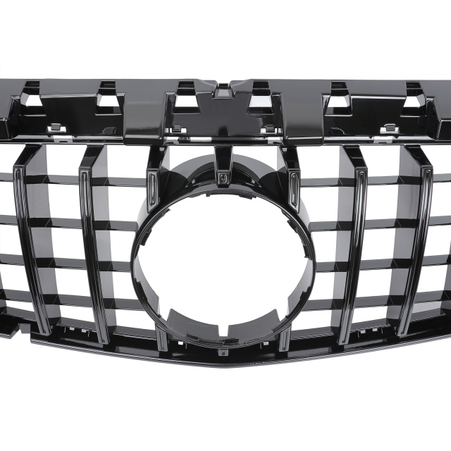 Kühlergrill glanz Schwarz GT Panamericana passend für Mercedes CLA C117 X117 Facelift