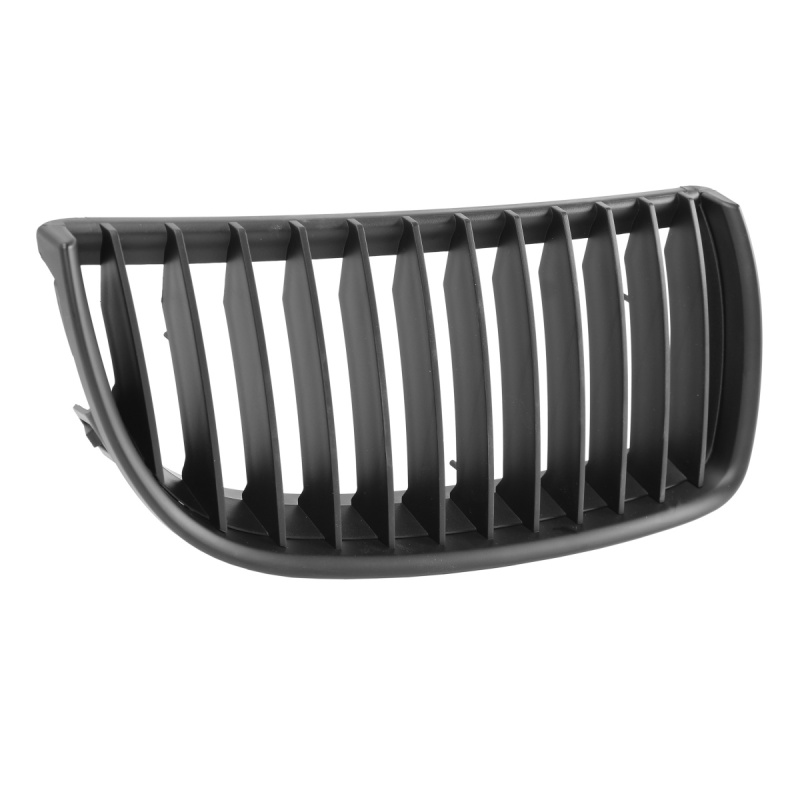Nieren Grill matt Schwarz Einzelsteg passend für BMW 3er E90 E91 Vorfacelift