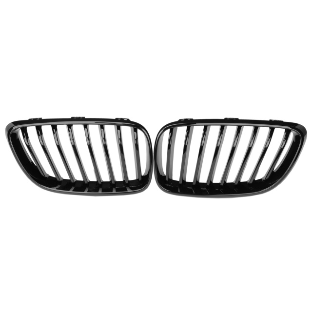Nieren Grill glanz Schwarz Einzelsteg passend für BMW 2er F22 F23