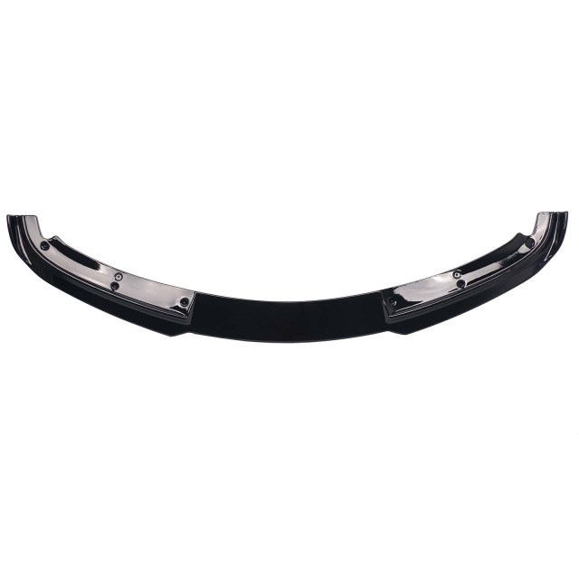 Spoilerlippe Frontlippe GLANZ SCHWARZ für BMW 3er E90 E91 LCI 2008-2012 M PAKET