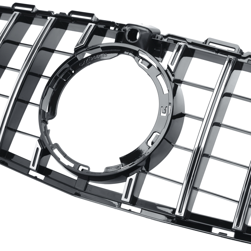 Kühlergrill Chrom GT Panamericana passend für Mercedes C-Klasse W205 C63 Facelift