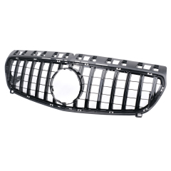 Kühlergrill glanz Schwarz GT Panamericana passend für Mercedes A-Klasse W176 Vorfacelift