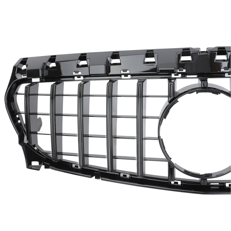 Kühlergrill glanz Schwarz GT Panamericana passend für Mercedes CLA C117 X117 Facelift