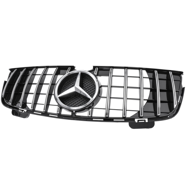 Kühlergrill Chrom GT Panamericana passend für Mercedes GL X164 Vorfacelift