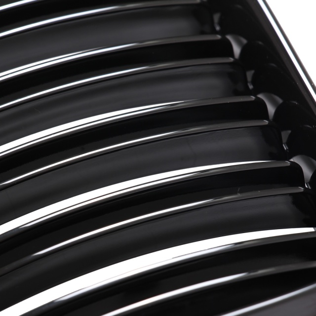Nieren Grill glanz Schwarz Doppelsteg passend für BMW 3er E36 Facelift