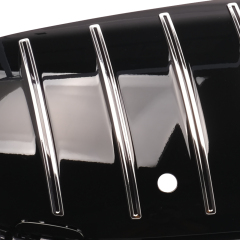 Kühlergrill Chrome Schwarz GT Panamericana passend für Mercedes EQS W297 V297