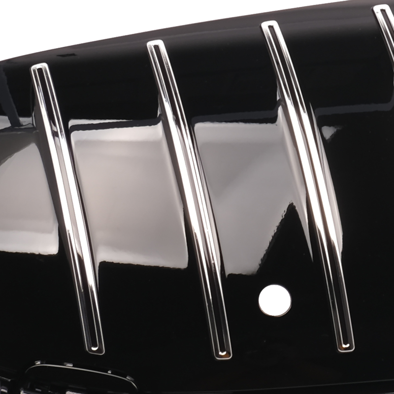 Kühlergrill Chrome Schwarz GT Panamericana passend für Mercedes EQS W297 V297
