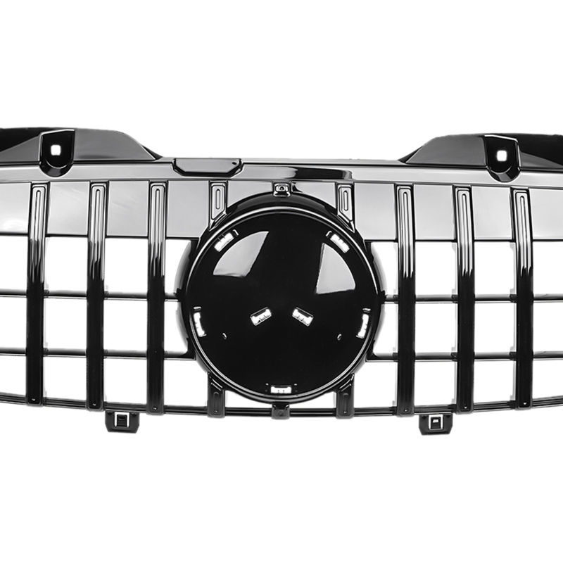 Kühlergrill Glanz Schwarz GT Panamericana Grill Passend für Mercedes-Benz Sprinter W906 Vorfacelift Bj. bis 08.2013