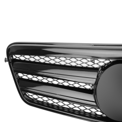 Kühlergrill glanz Schwarz passend für Mercedes E-Klasse W212 S212 Vorfacelift