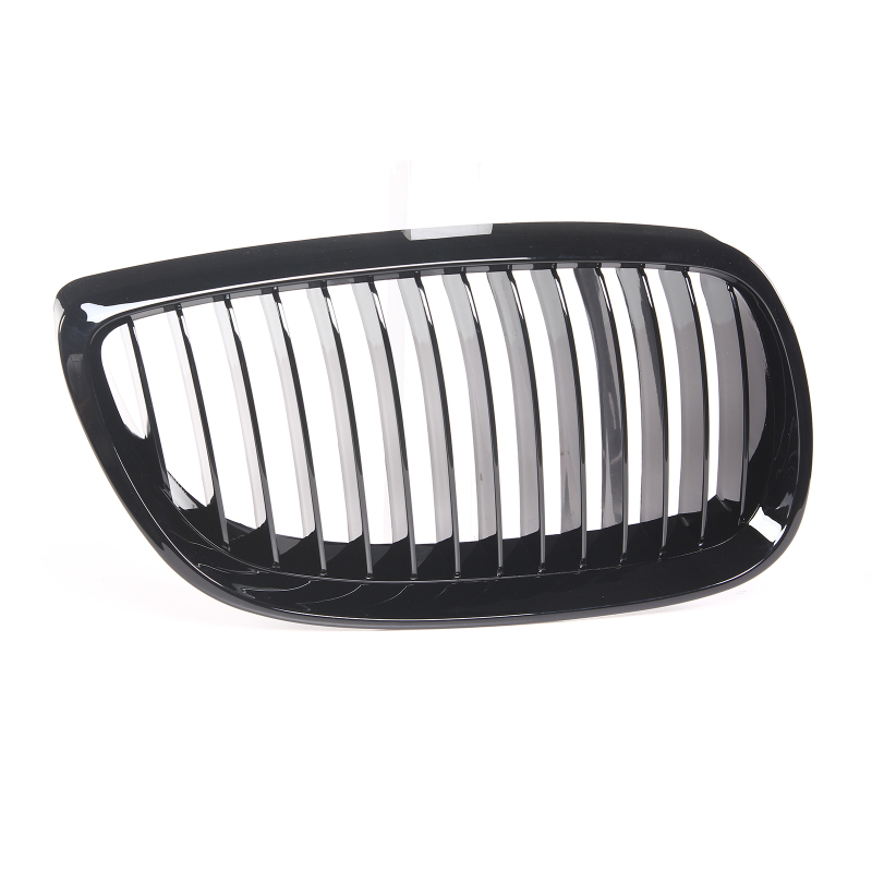 Nieren Grill glanz Schwarz Einzelsteg passend für BMW 3er Coupe E92 E93 Facelift