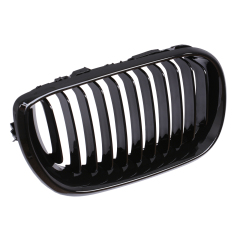 Nieren Grill glanz Schwarz Einzelsteg passend für BMW 3er E46 Facelift